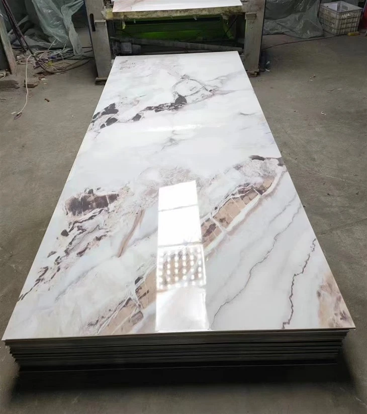 Moisture Proof UV Marble Sheet rau chav dej